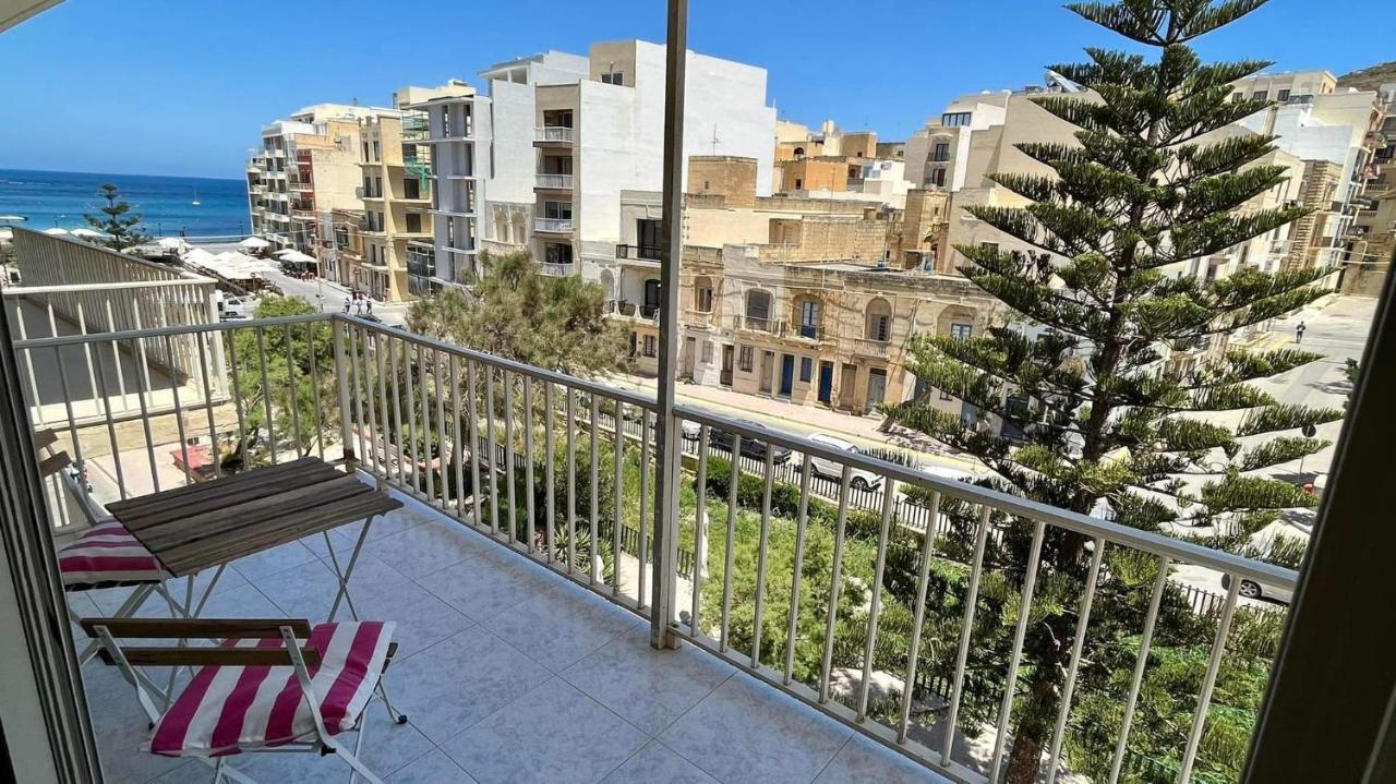 Sea View And Valley View Flat In Marsalforn Apartment Exterior foto